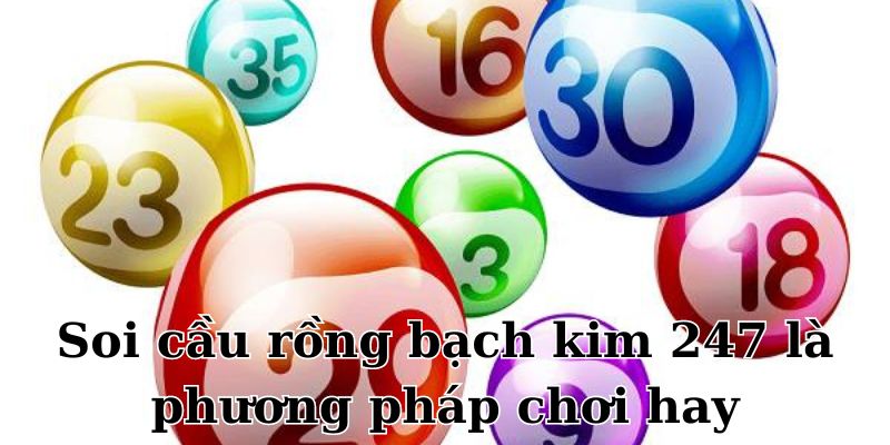 Soi cầu rồng bạch kim 247 là phương pháp chơi hay